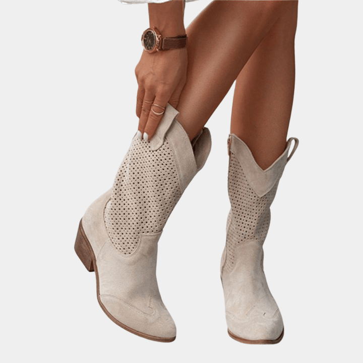 Kaye | Western-Inspired Comfort Boots