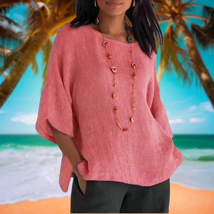 Necie | Radiant Breezy Blouse