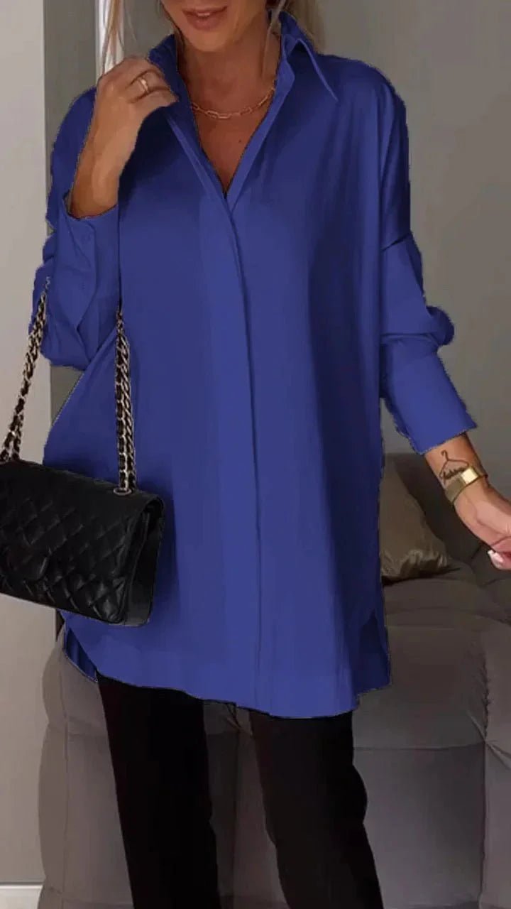 Carlita | Oversized Button-Up Shirt