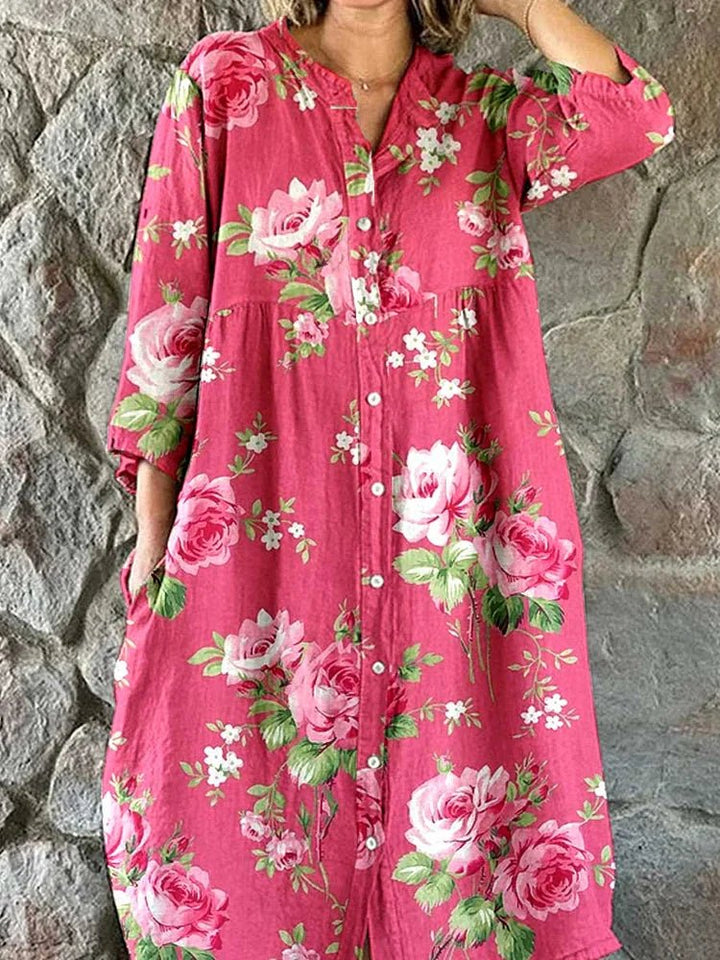 Risa | Art Floral Dress