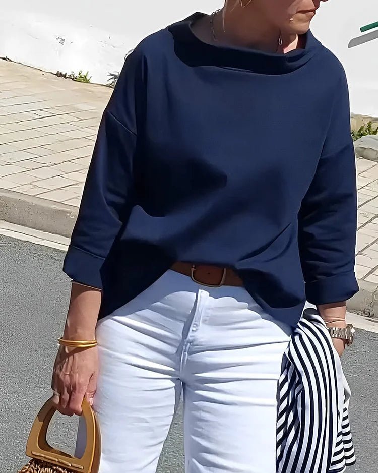 Brenda | Half Turtleneck Top